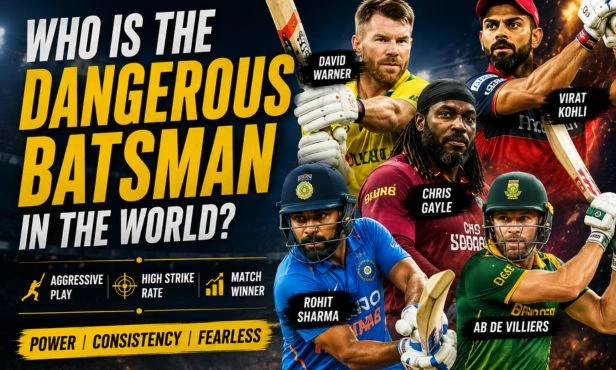 Who is the Dangerous Batsman in the world